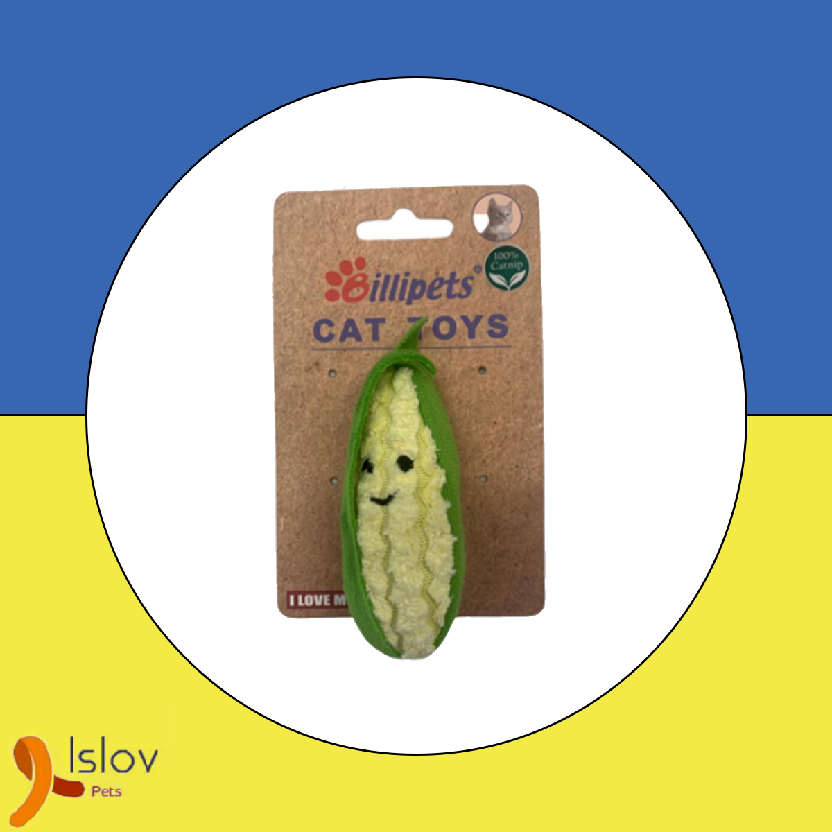 Billipets - 100% 貓草貓玩具 - 10CM