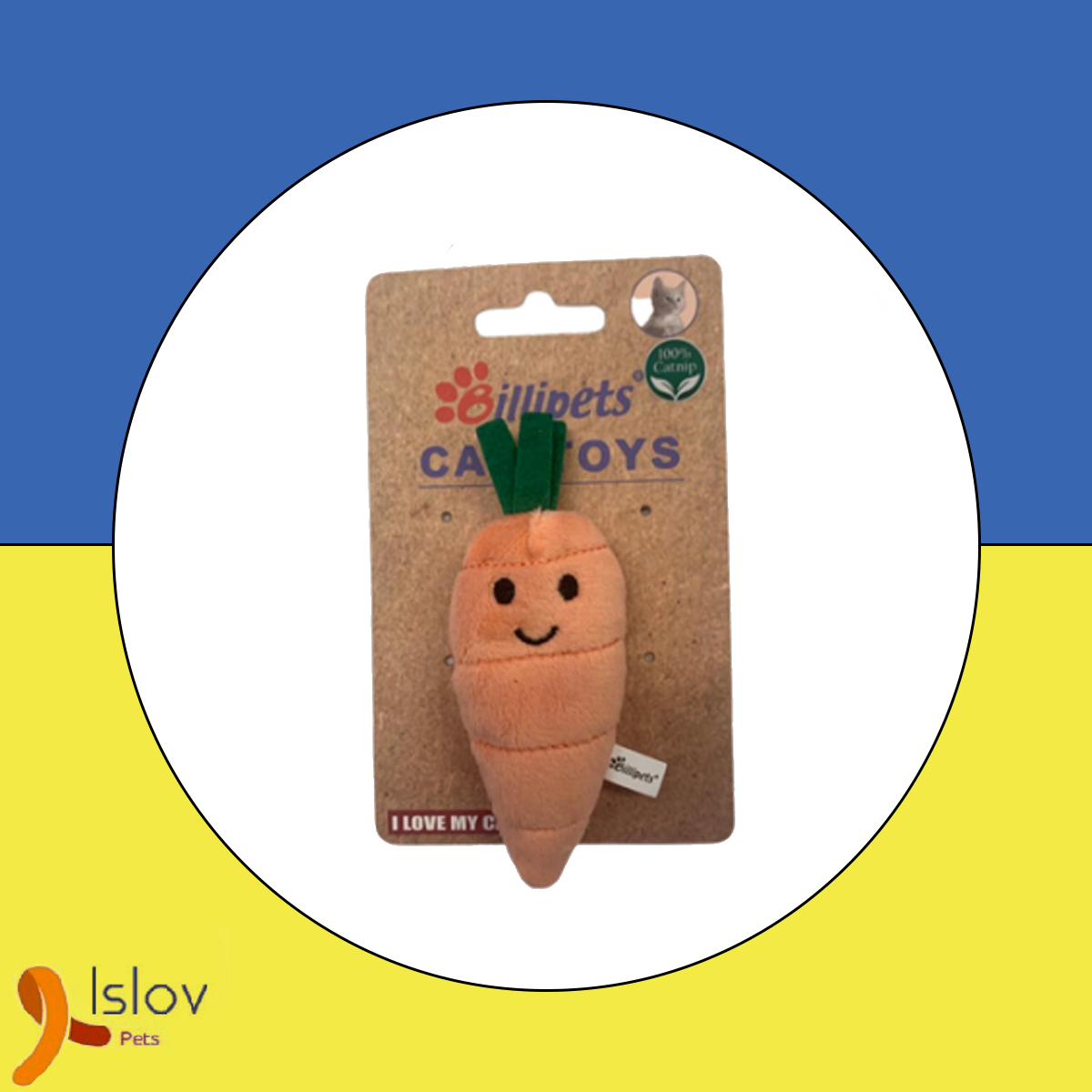 Billipets - 100% 貓草貓玩具 - 10CM