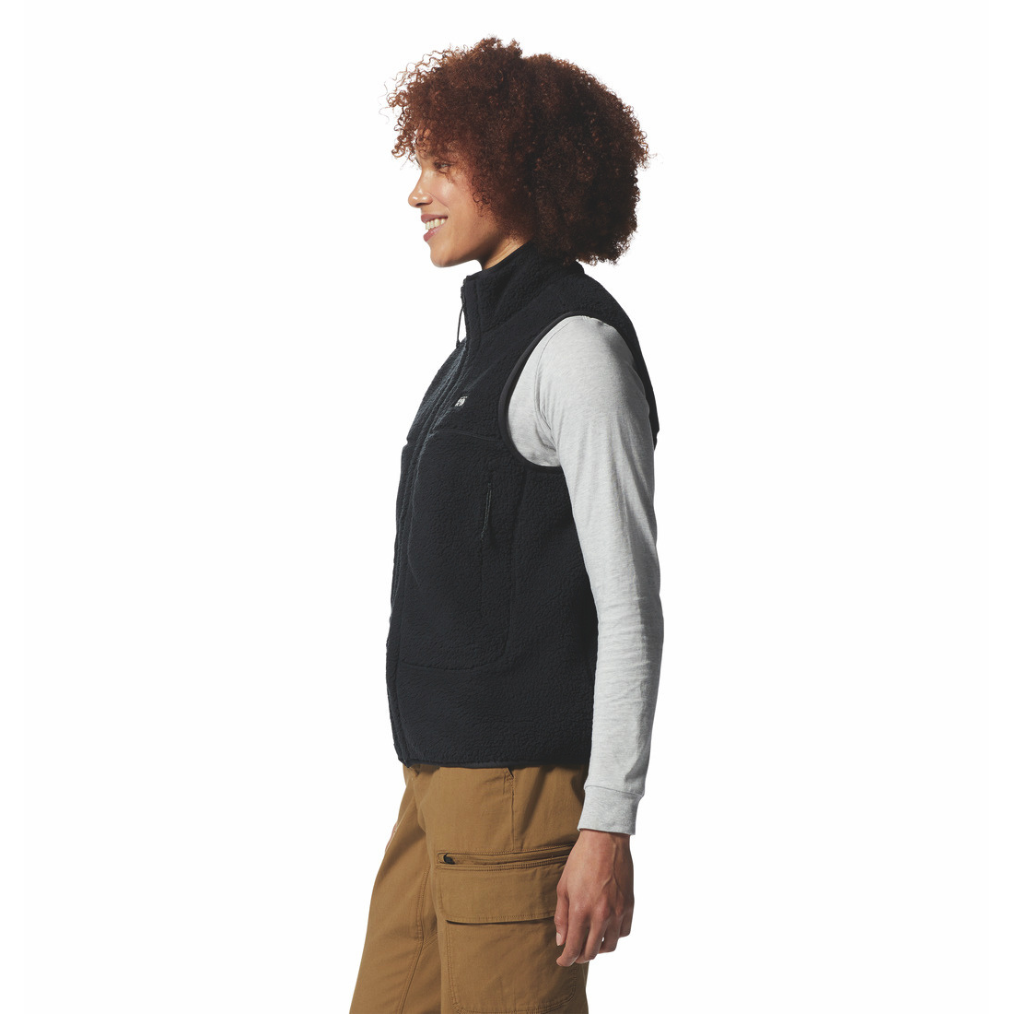 Mountain Hardwear 保暖背心 /  HiCamp™ Fleece Vest 女款 / 黑 (MHW2010031010)