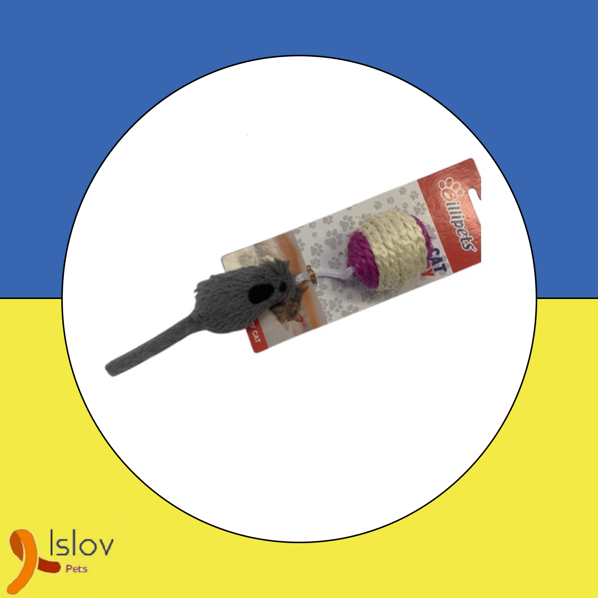 Billipets - 劍⿇波⻑⽑貓玩具