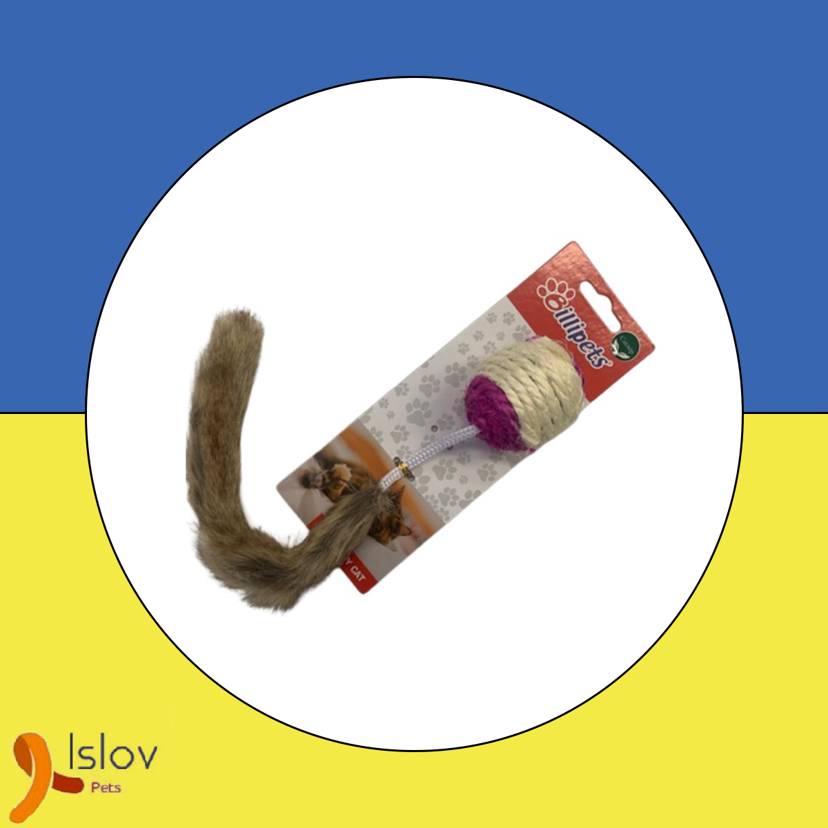 Billipets - 劍⿇波⻑⽑貓玩具