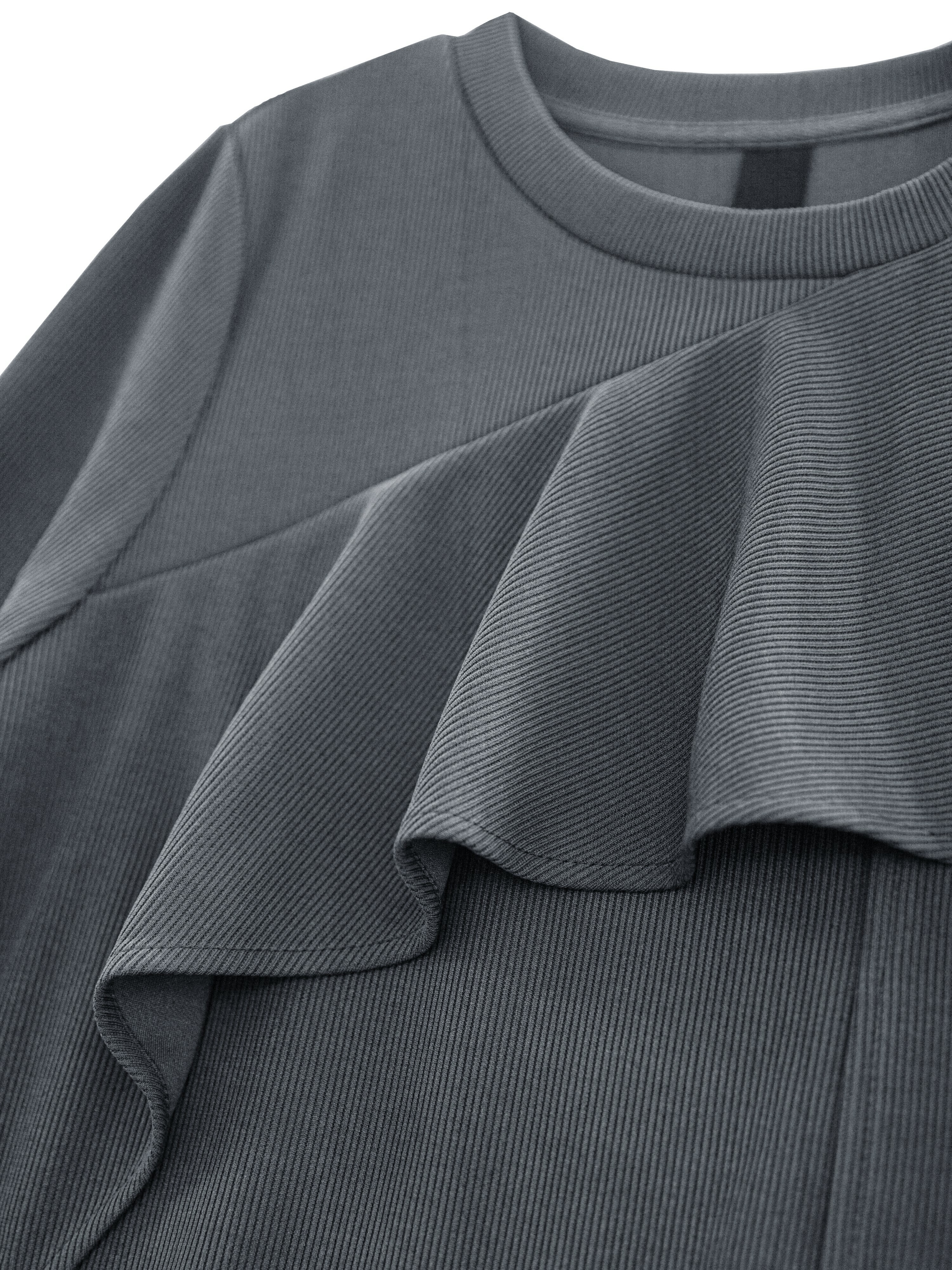 Draping details top - T198A