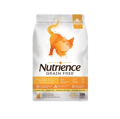 Nutrience  Grain Free 無穀物全貓配方 火雞、雞、鯡魚 2.5kg