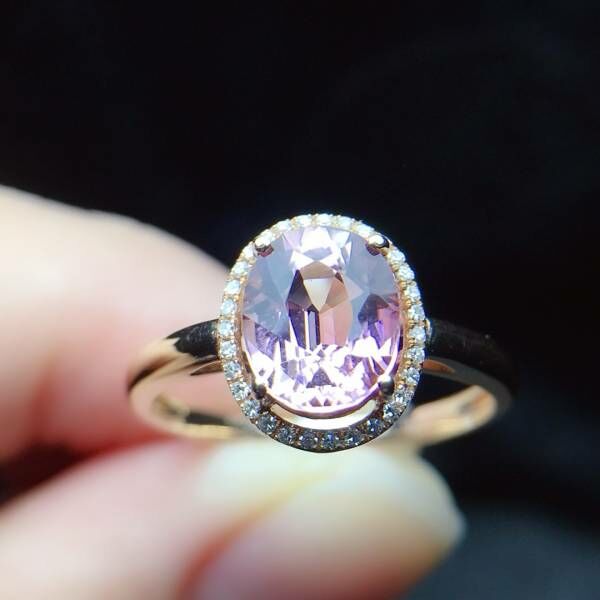 限量特價 18k真金真鑽 碧璽戒指 送證書