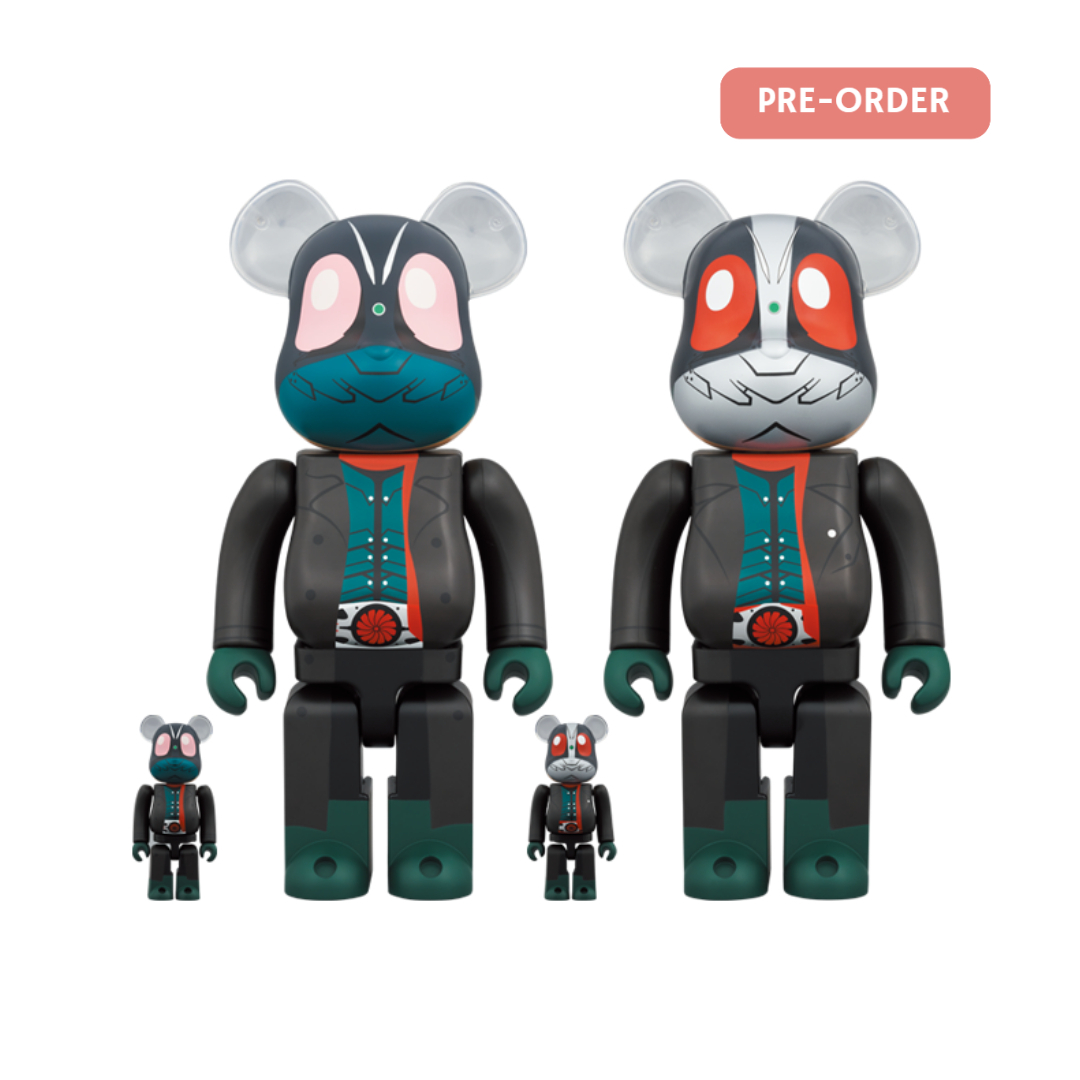 BE@RBRICK 達磨 合格 蓄光 100％ 400% 2セット-