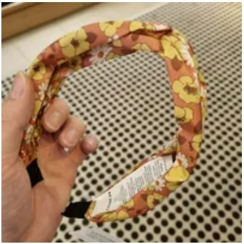 [S] COACH CH111 CSH FLR SCR SKL HDBN,PINK/YELLOW, 722947620461 (SCO559)