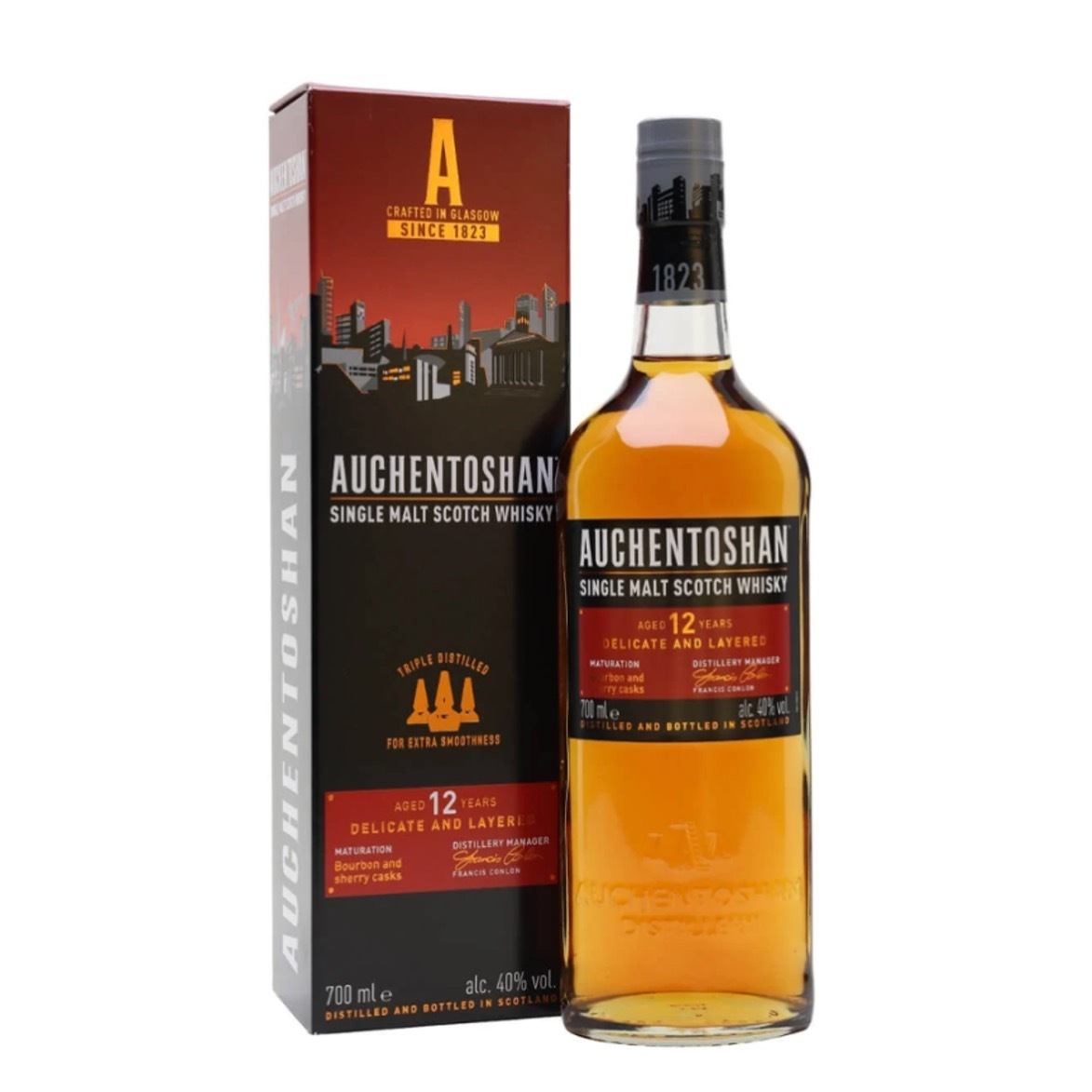 Auchentoshan 12 Years Old Single Malt