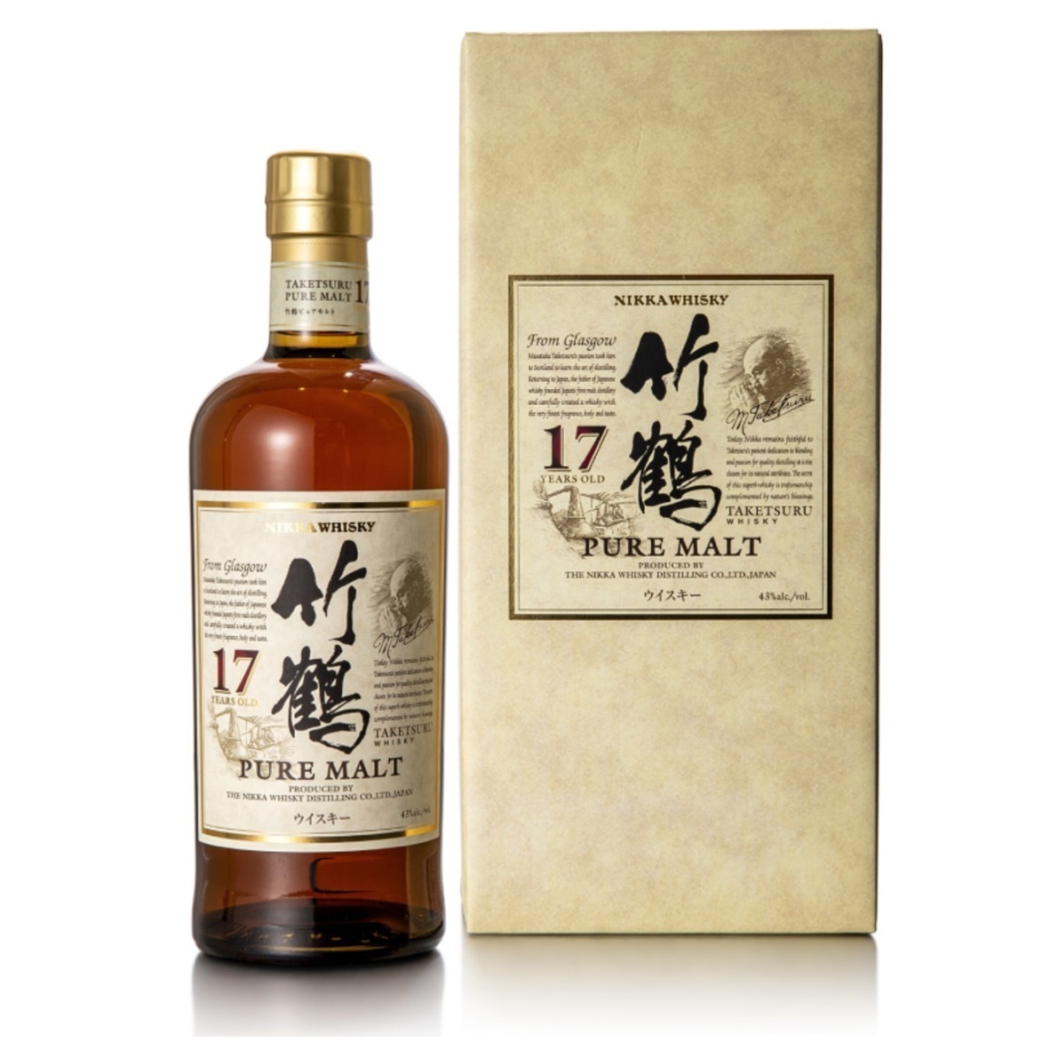 Nikka Taketsuru 竹鶴17 Years Pure Malt Whisky