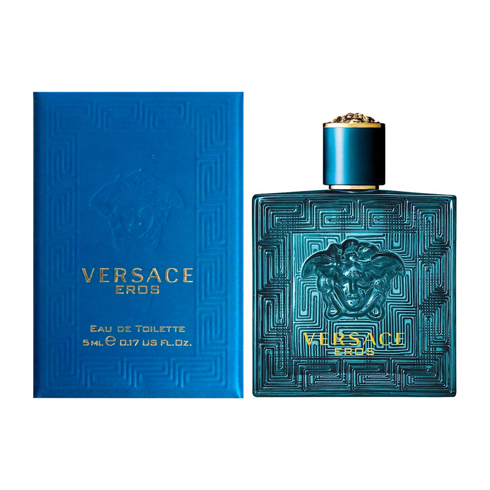 VERSACE 凡賽斯 EROS 艾諾斯．愛神男性淡香水 5ml 小香