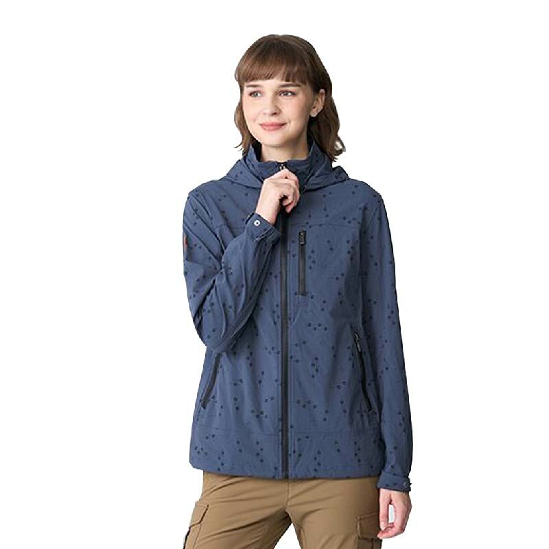 Wildland 荒野 女N66彈性印花抗UV三季外套 (2色) 出國/旅行/徒步/日常/上班 14WB21917