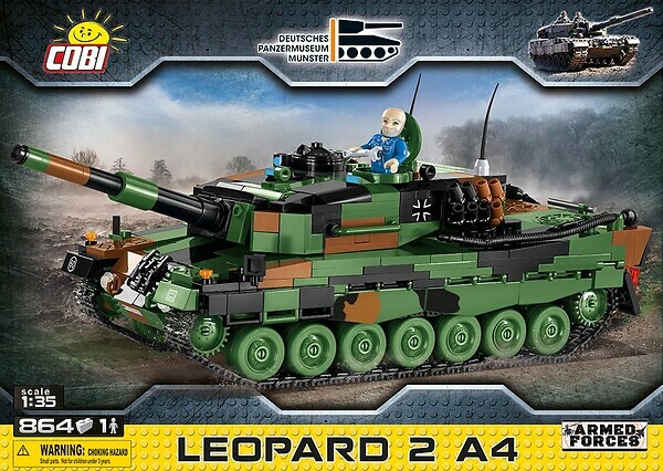 Cobi : Small Army 2618 Leopard 2A4 (864pcs)