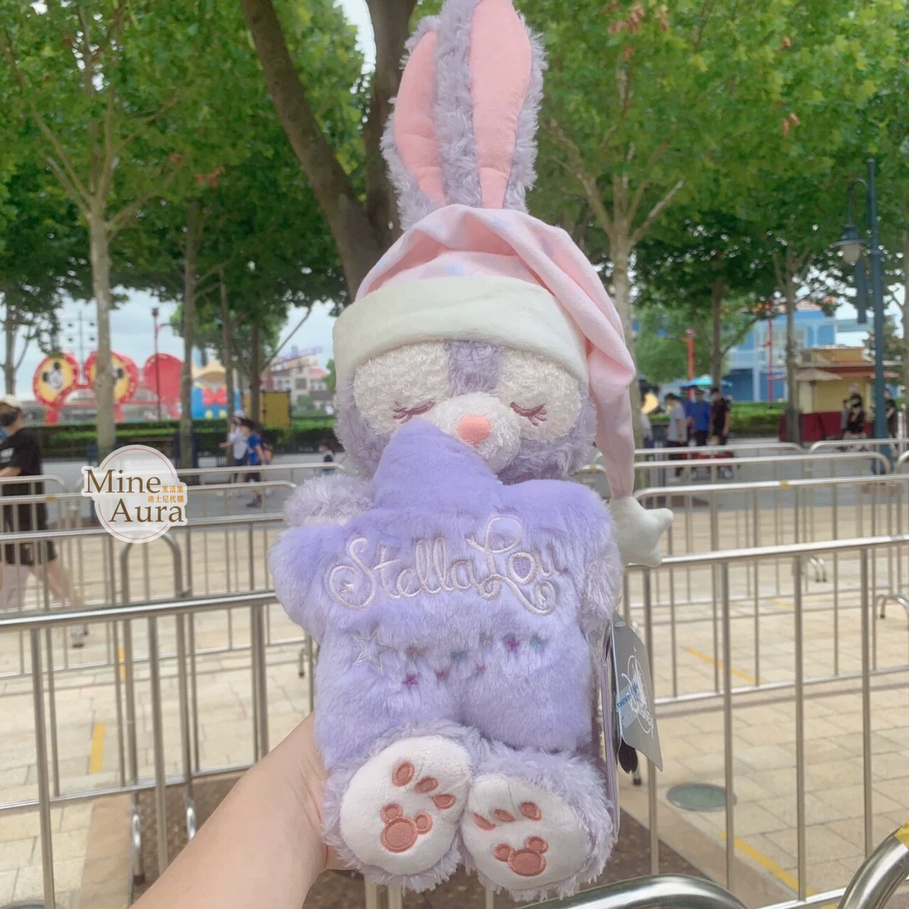 (現貨) 史黛拉露 星黛露 StellaLou 抱星星 睡顏 絨毛 娃娃玩偶 -上海迪士尼樂園