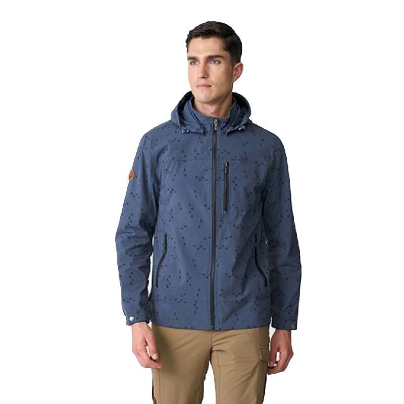 Wildland 荒野 男N66彈性印花抗UV三季外套 (2色) 出國/旅行/徒步/日常/上班 14WB21918