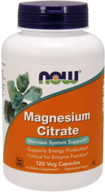 [預購] Now 檸檬酸鎂 133毫克 120粒 Magnesium Citrate