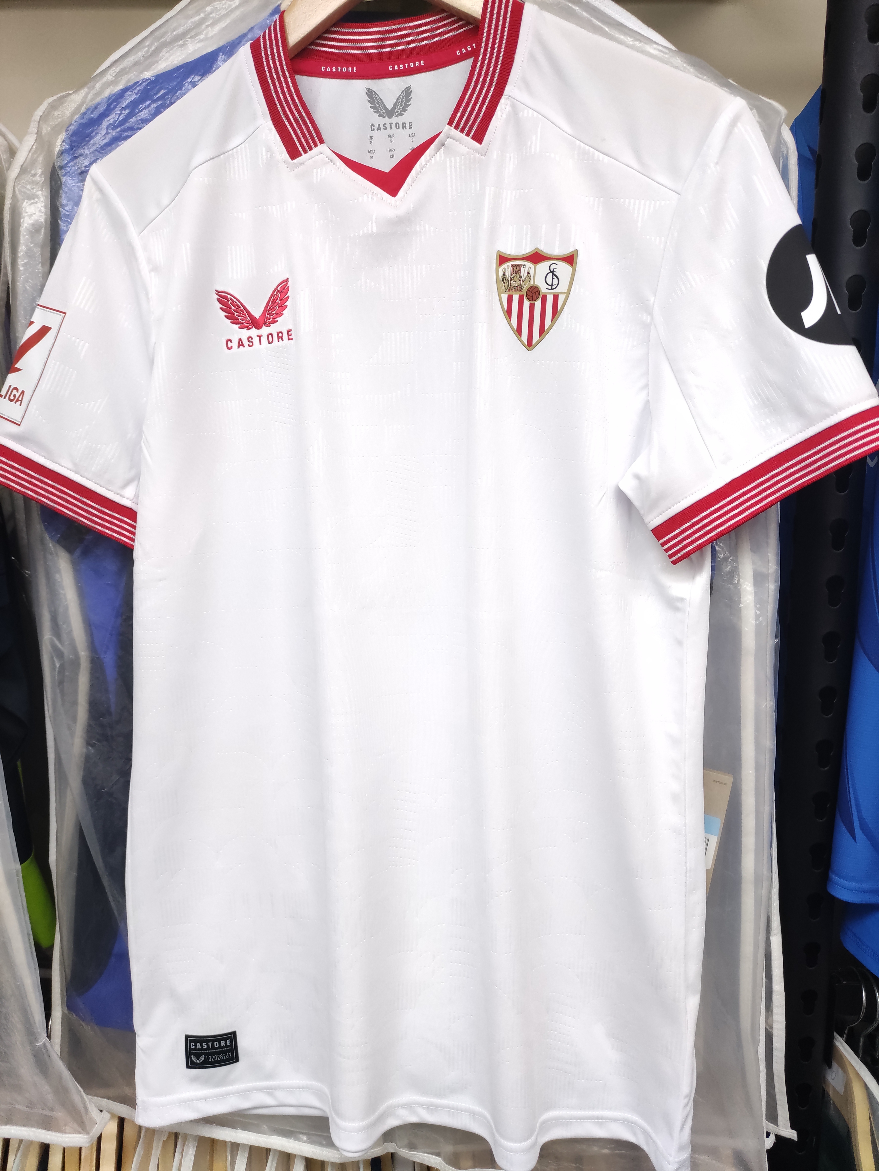 23-24西維爾主場沙治奧拉莫斯球衣