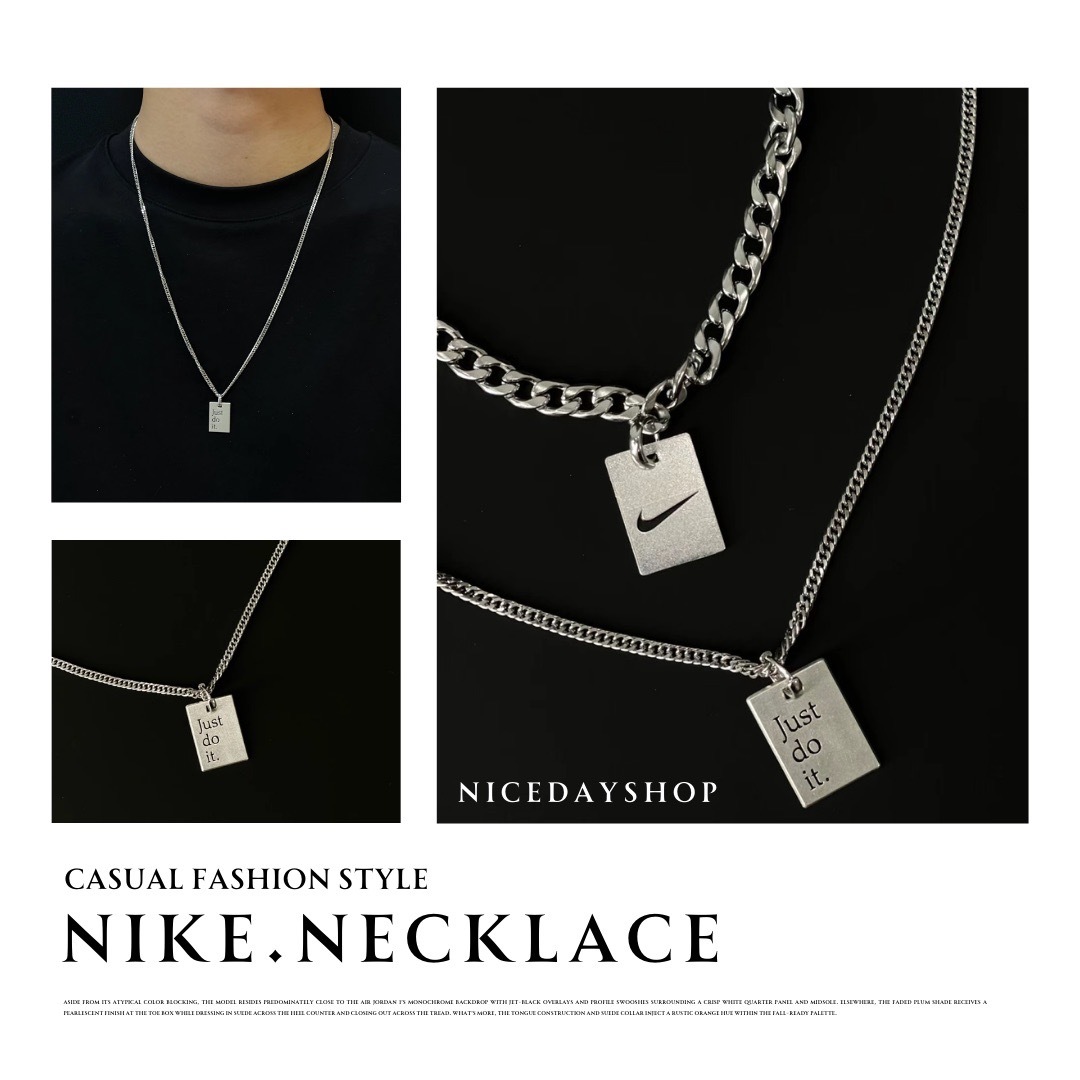 NICEDAY 代購 Nike 項鍊禮盒 海外限定 古巴鍊 細鍊 替換式