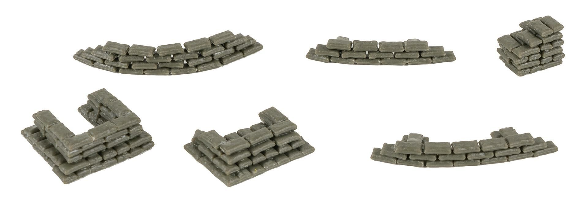 Faller 144121 HO規 Sandbags 沙袋掩體 套件