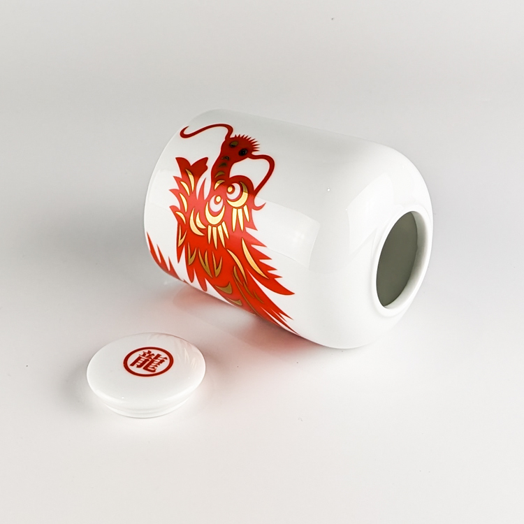 smith&hsu【祥龍聚財 茶罐】