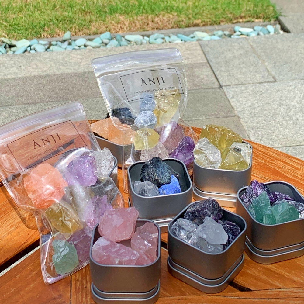 【ANJI】單包水晶 - 強能量 高頻能量 25款 水晶原石 頂級原礦石