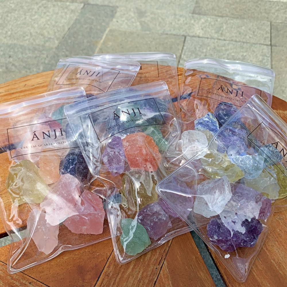 【ANJI】單包水晶 - 強能量 高頻能量 25款 水晶原石 頂級原礦石
