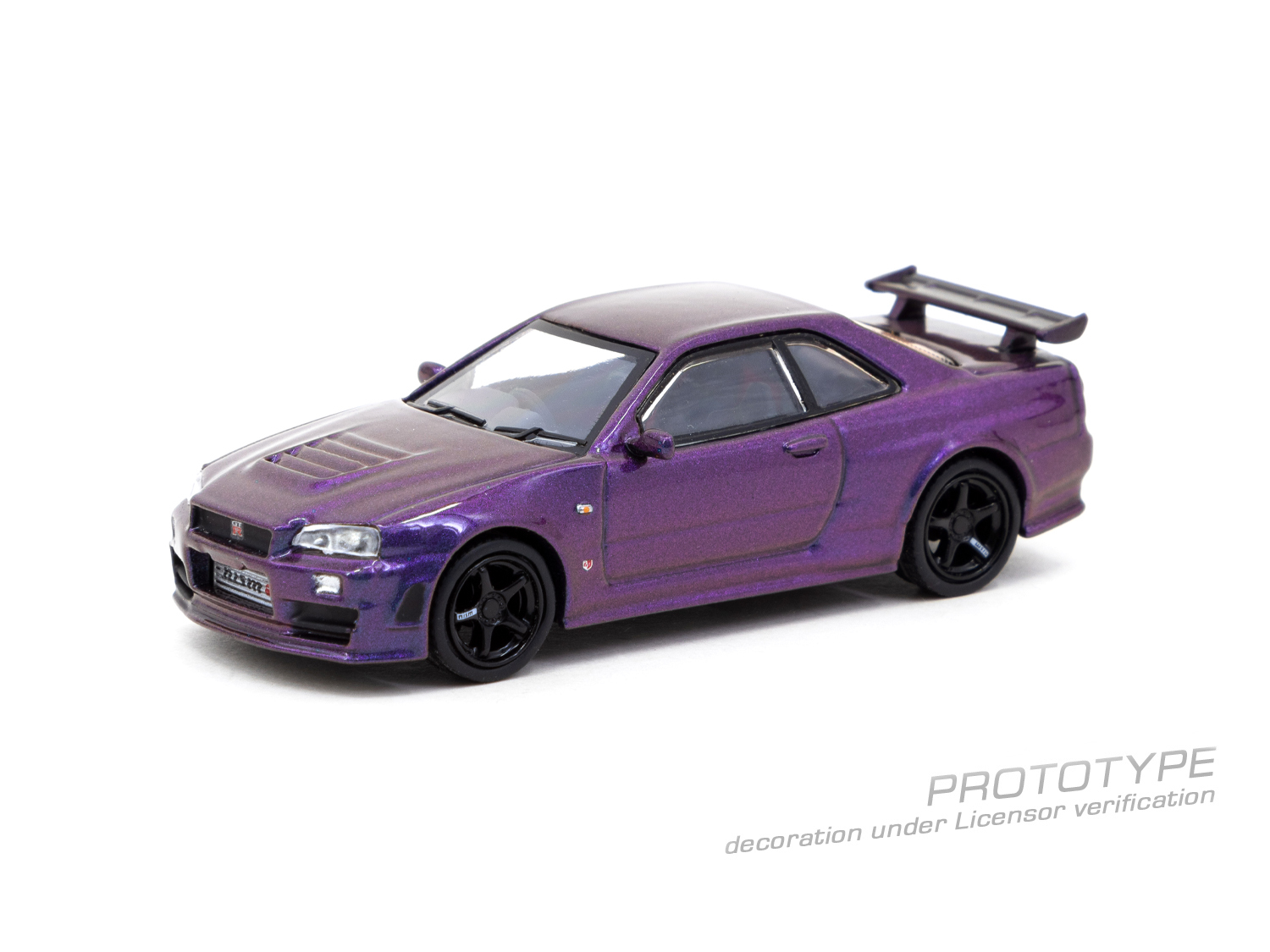 DCT 1/64 日産 スカイライン GTR R34 Z-Tune 紫色 DCT 1/64 日産 スカイライン GTR R34 Z-Tune 紫色 - メルカリ