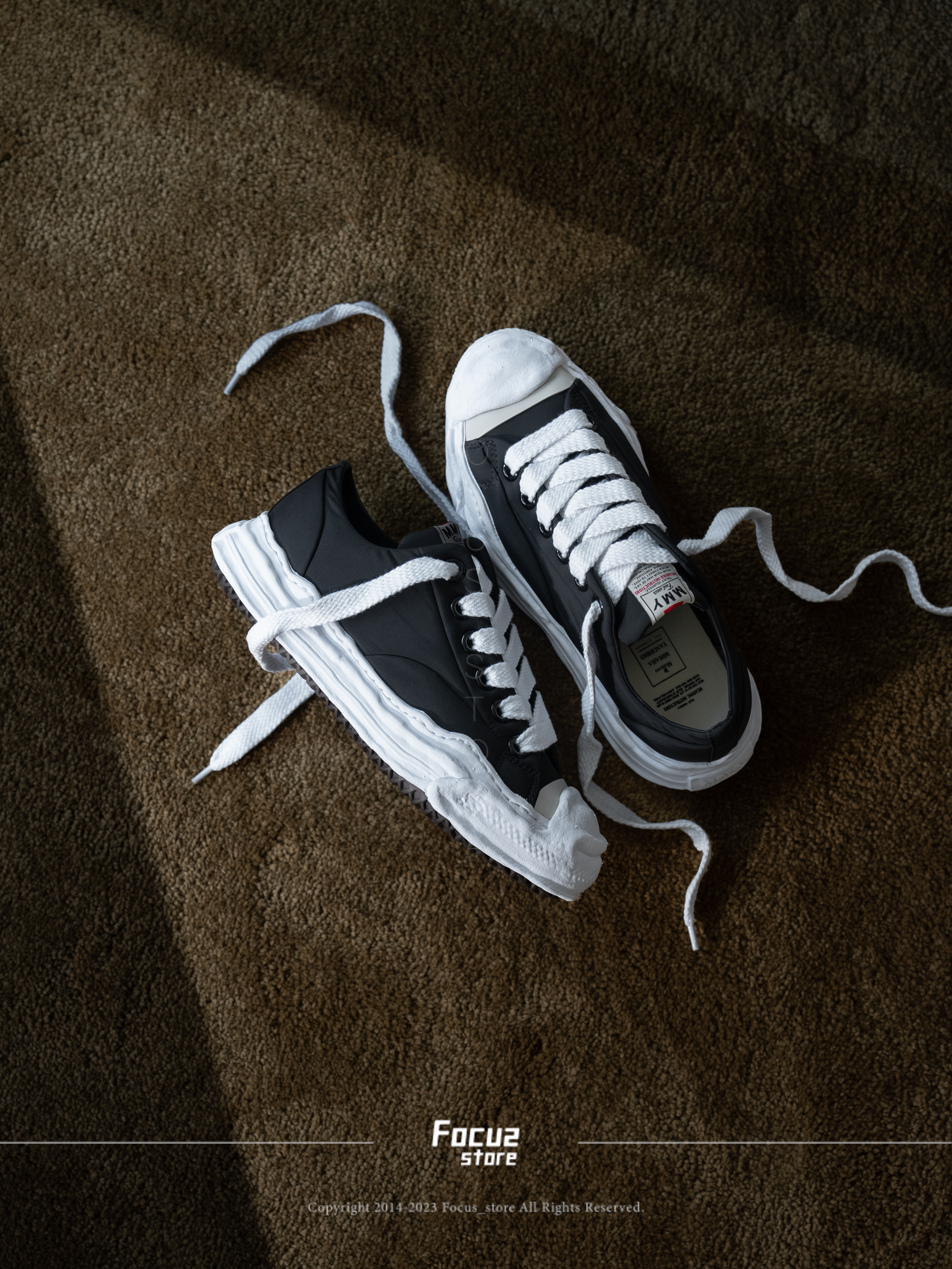 【Focus Store】預購 Maison Mihara Yasuhiro Hank OG Sole Nylon Puffer Low Sneaker 黑色 三原康裕 尼龍 MMY A11FW723