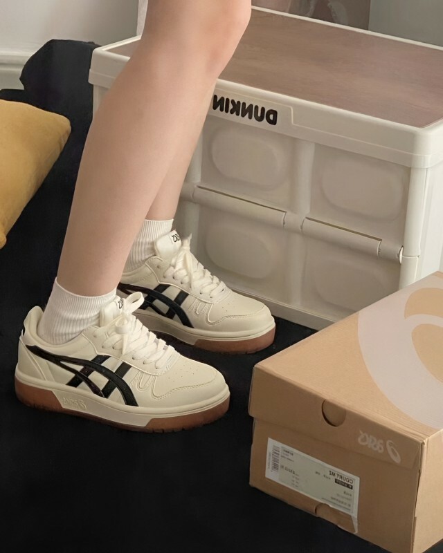 ASICS Court Mz 復古 虎爪鞋 焦糖厚奶 1203A127-750