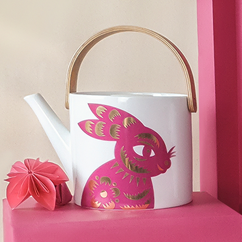 smith&hsu【錢兔似錦 時雨木把壺】