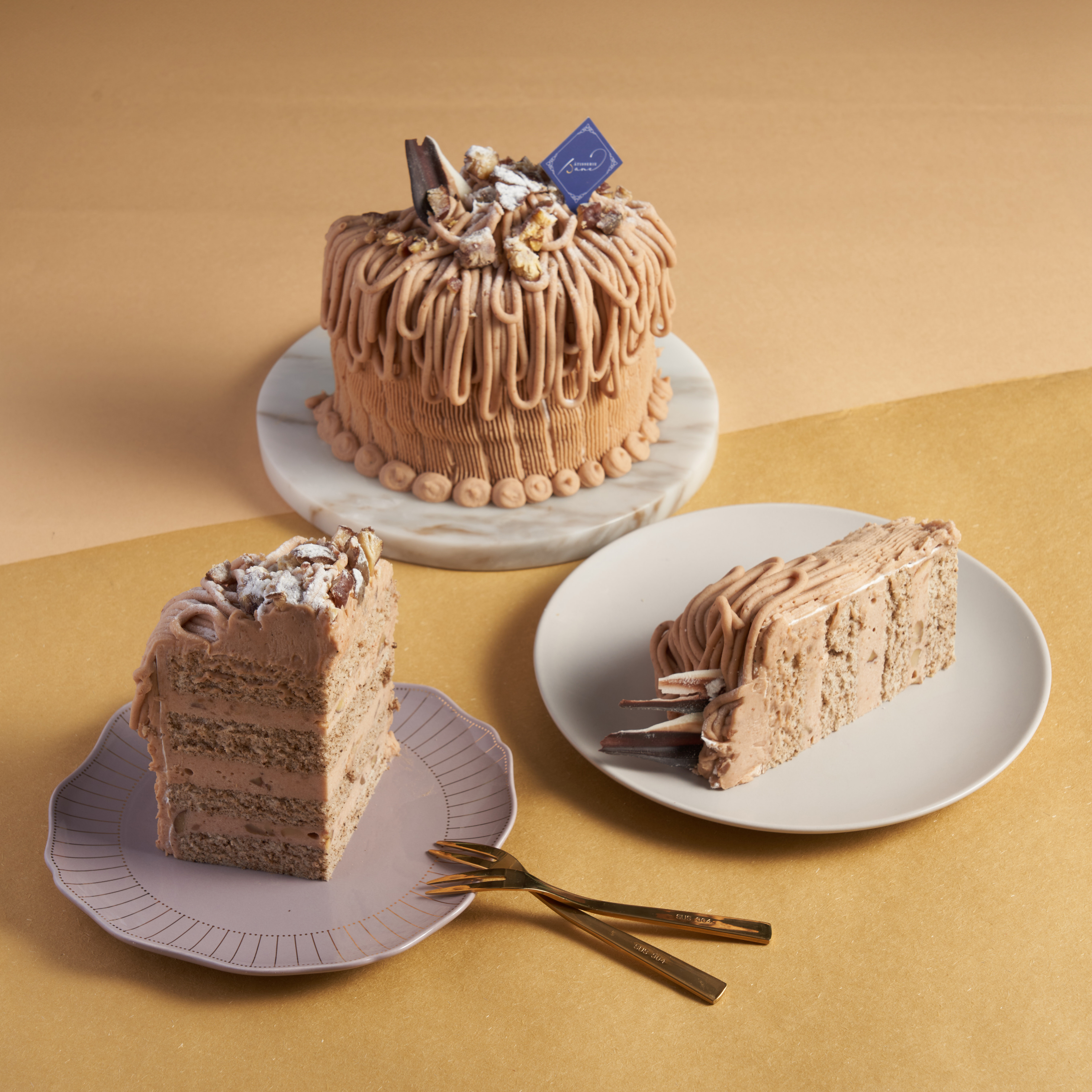 Chestnut & Black Tea Cake