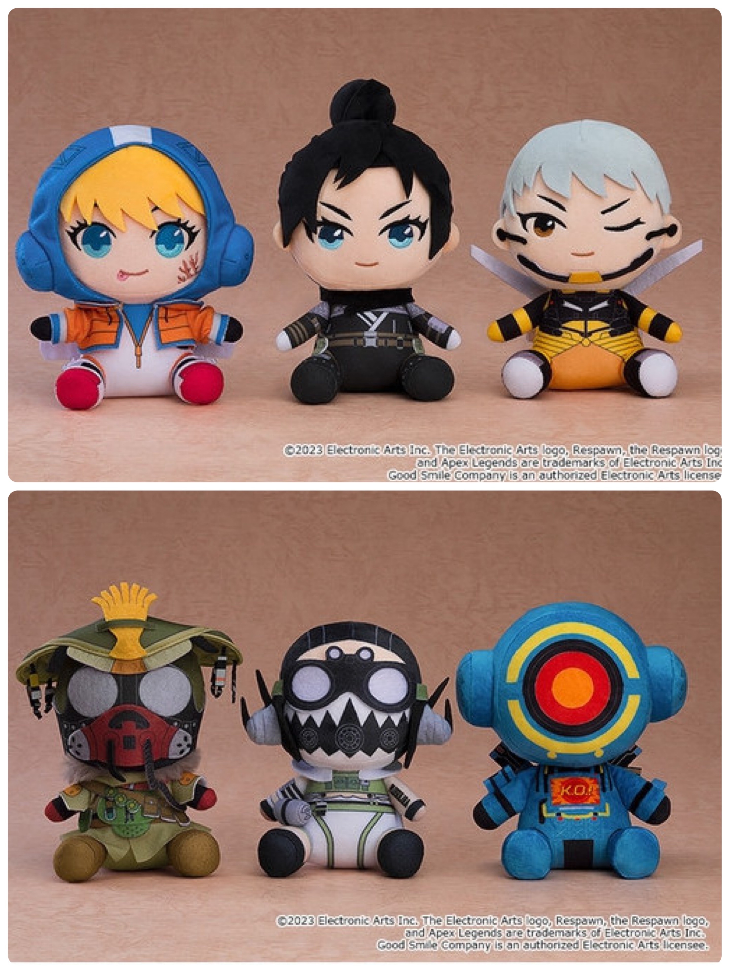 預訂2024/2月 Plush Apex Legends 毛公仔