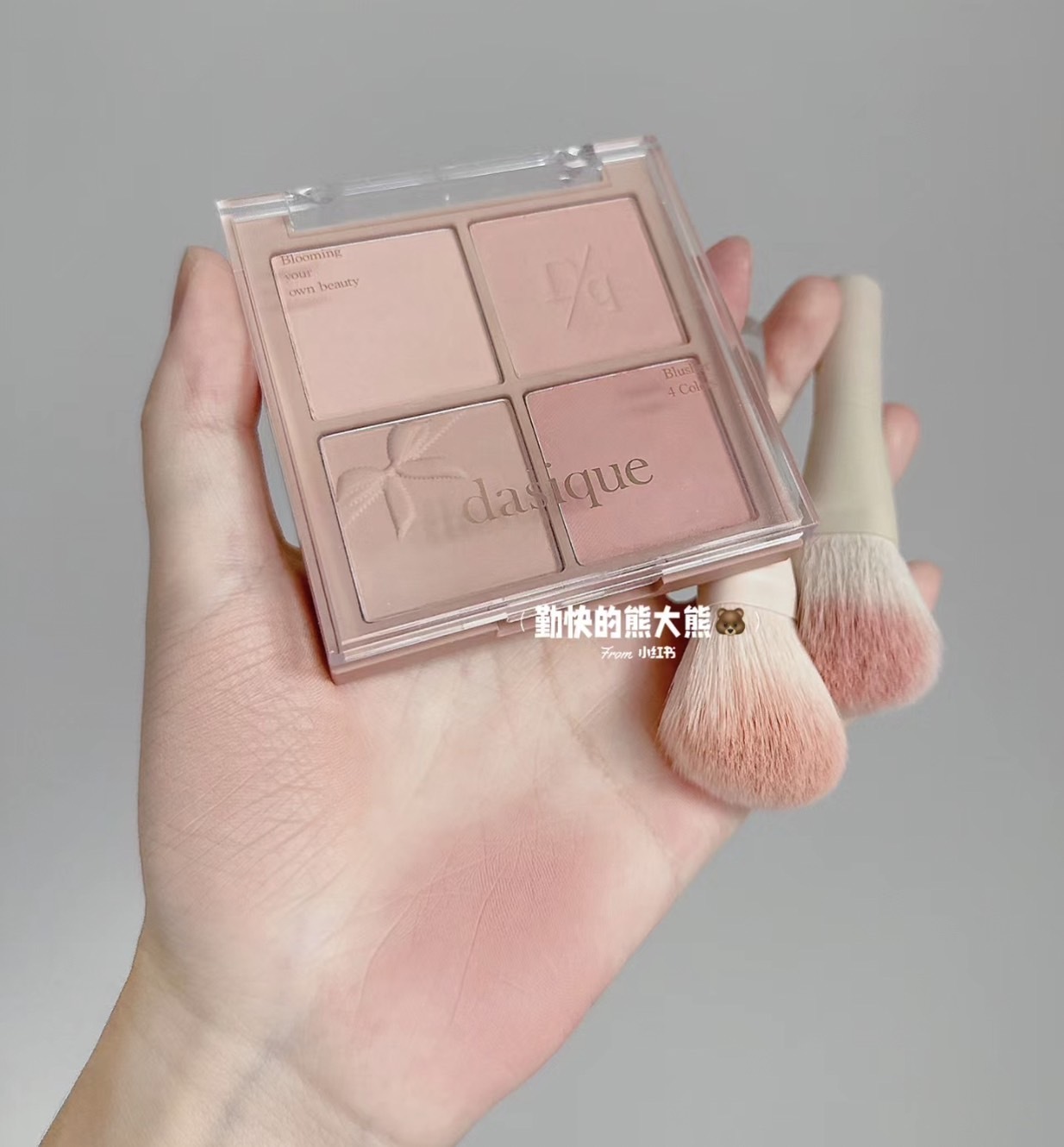 📦預購 Dasique-榛果四色腮紅盤🌰