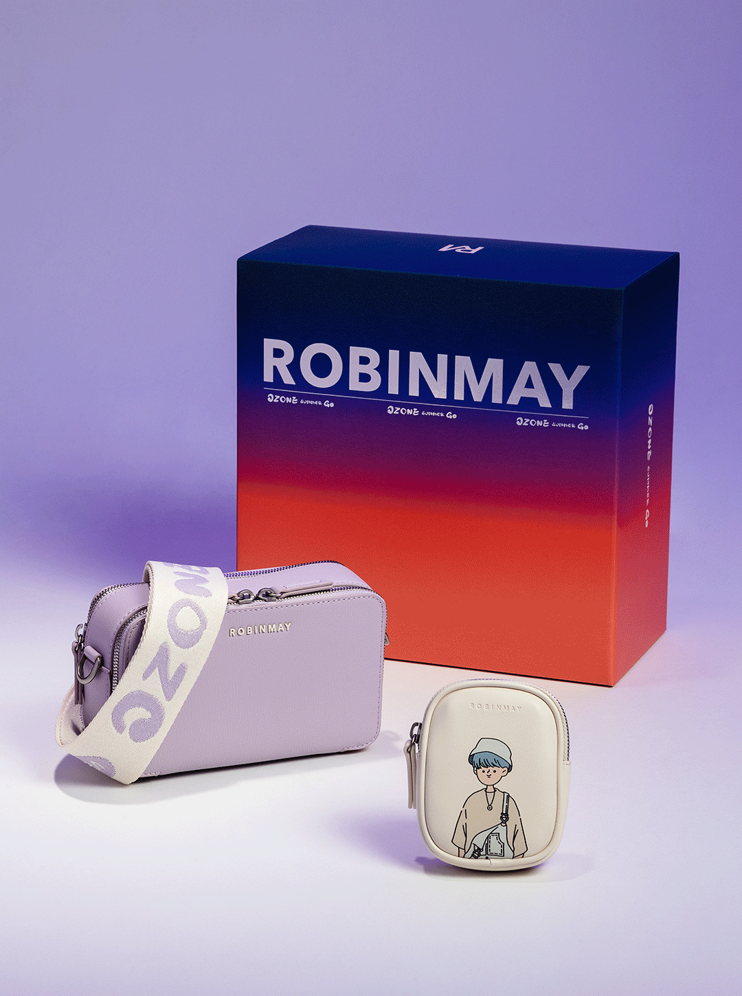 台湾 ROBINMAY RM×OZONE SUMMER GO コラボ コインケース F089 台湾 ROBINMAY RM×OZONE SUMMER GO コラボ コインケース F089