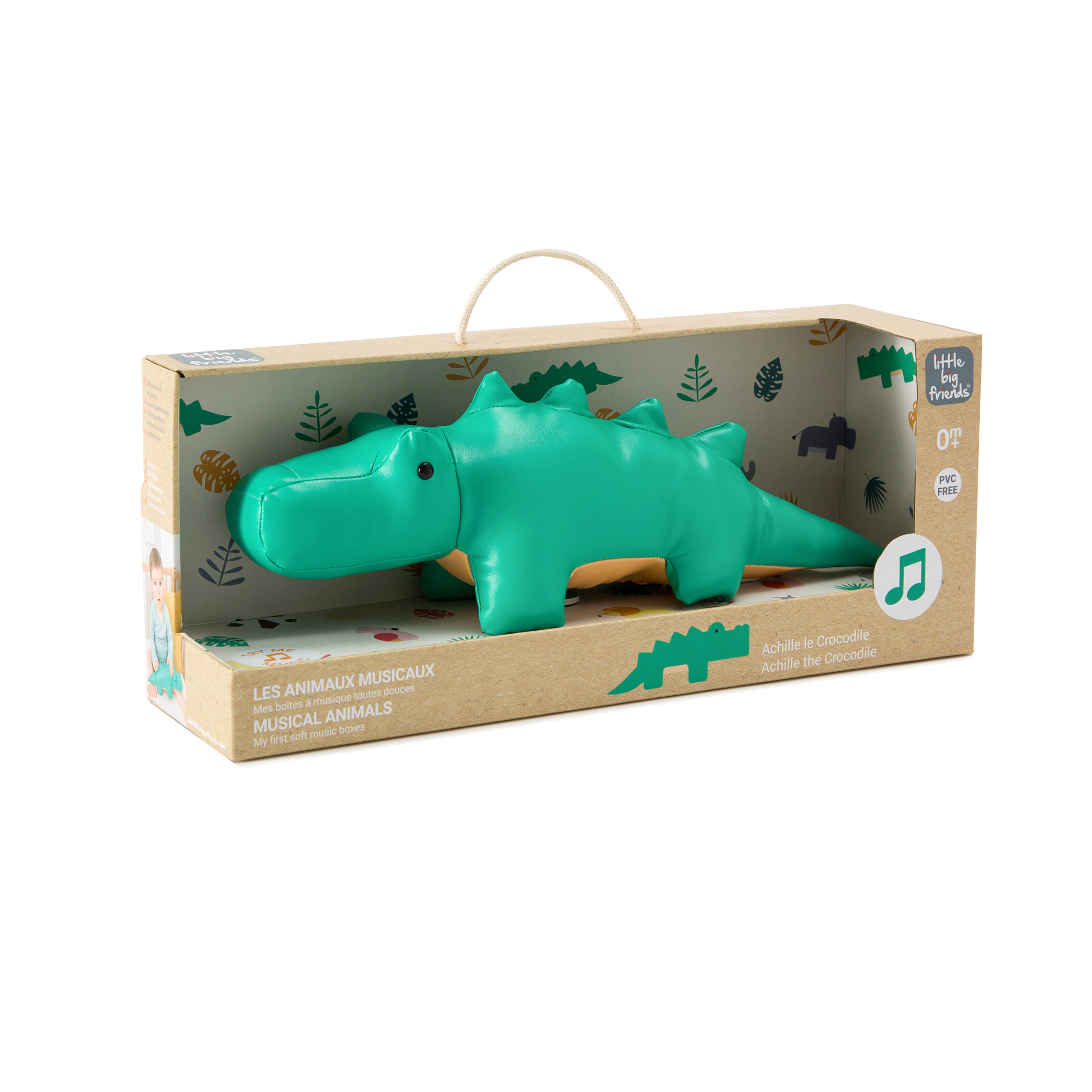 MUSICAL ANIMALS – ACHILLE THE CROCODILE_Little Big Friends