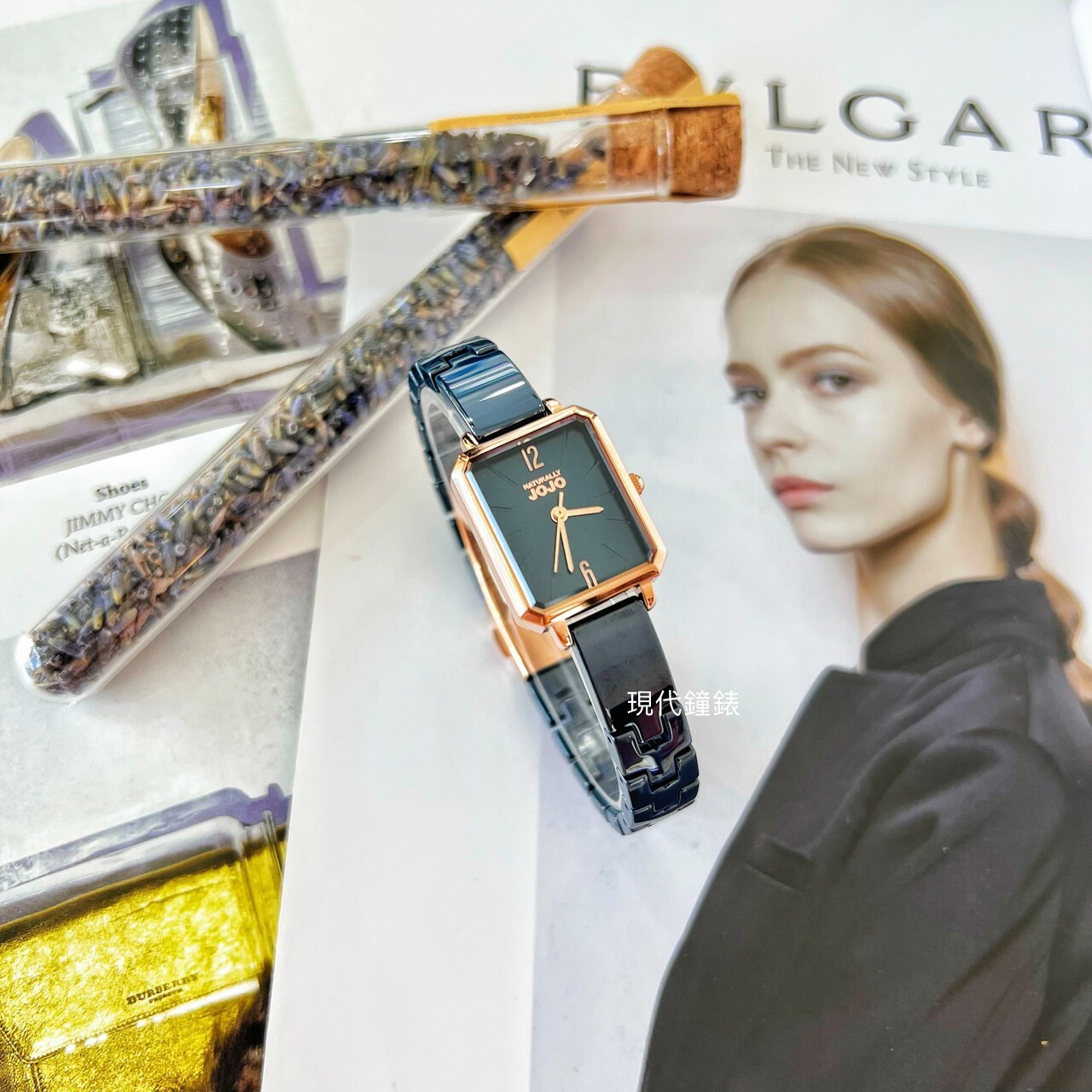 【NATURALLY JOJO】優雅步調陶瓷腕錶 JO96991-55R 20mm 現代鐘錶