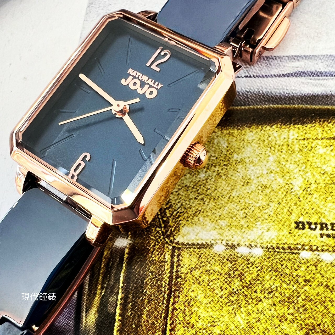 【NATURALLY JOJO】優雅步調陶瓷腕錶 JO96991-55R 20mm 現代鐘錶