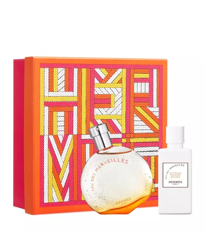 Hermès愛馬仕橘采星光香水限定版套盒(50ML+身體乳40ML)