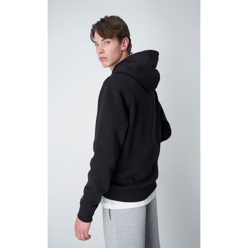 男款-ROCHESTER小C刺繡連帽衛衣-黑色（219065-KK001）