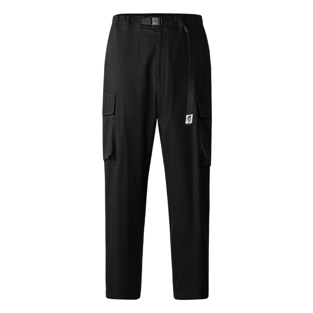 -(E2e01)-THE NORTH FACE CASUAL CARGO PANTS 男款 工裝長褲 黑色-NF0A81SL