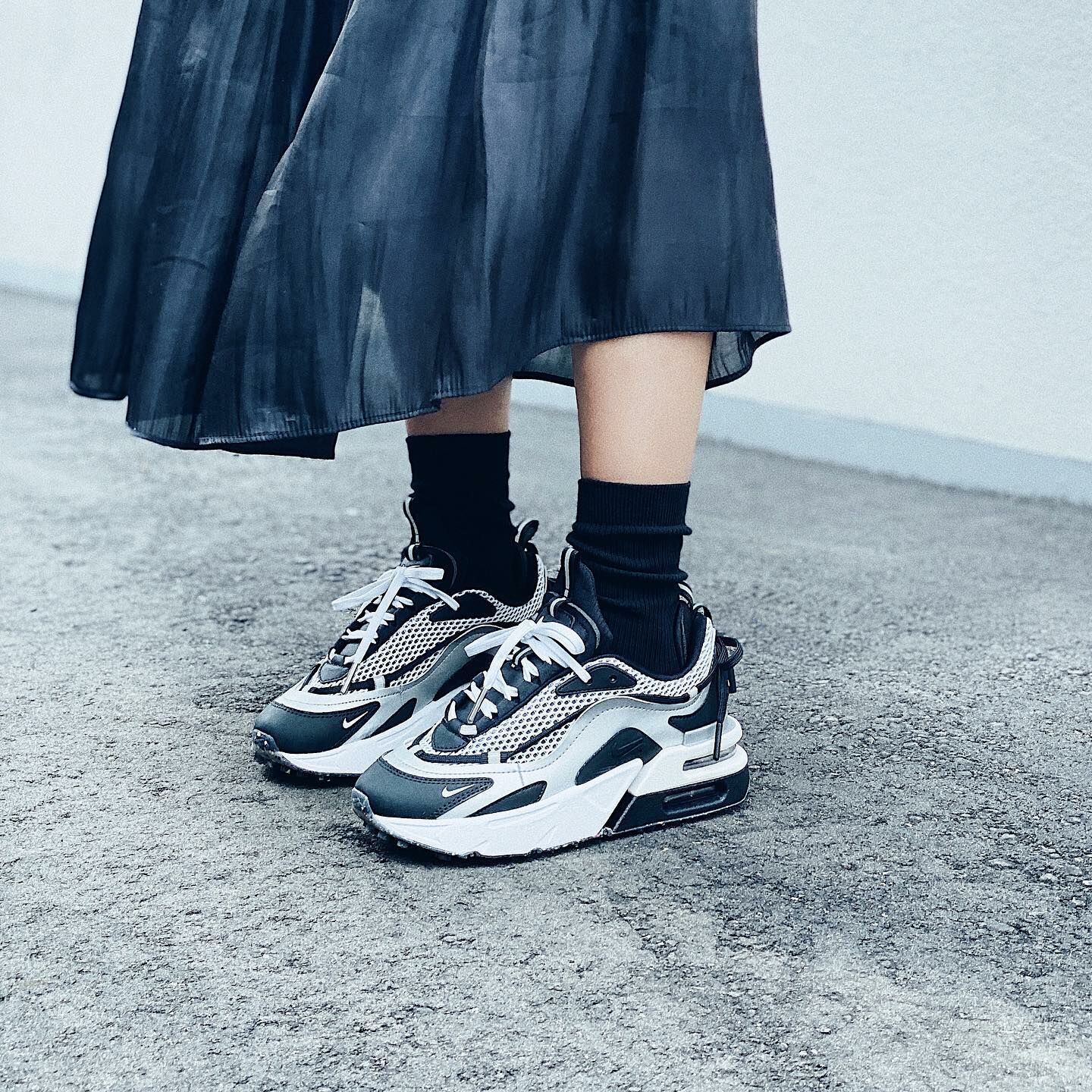 Nike Air Max Furyosa NRG 黑銀 黑色 Y2K 增高 厚底 氣墊 休閒鞋 DC7350-001