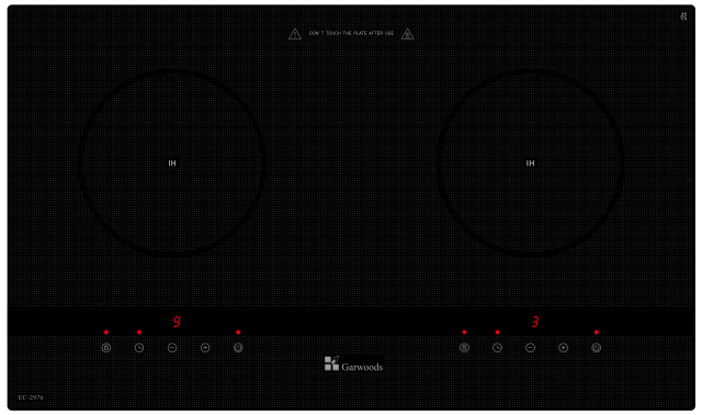 Garwoods 英國樂思 EC-2976 3600w 雙頭電磁爐