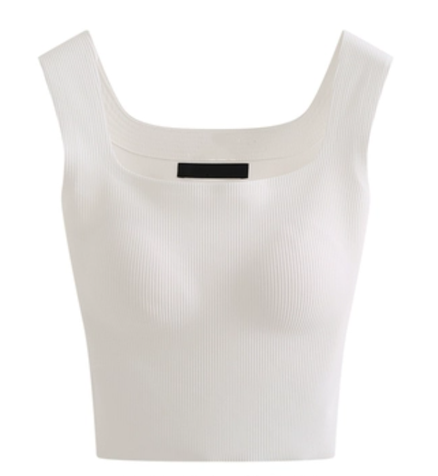 Slim fit silk camisole