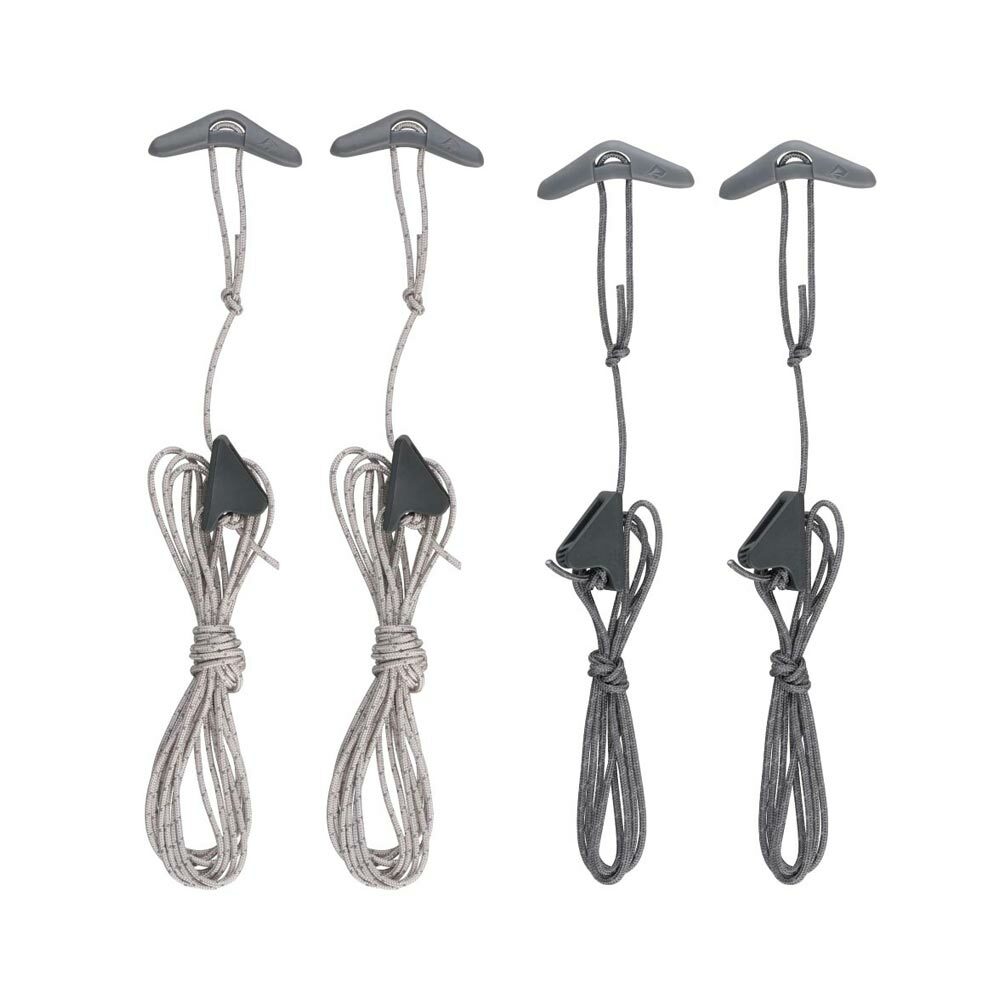 【Sea to Summit】快拆反光營繩組(四條含調節片)-灰 / STSATS0085-00121702