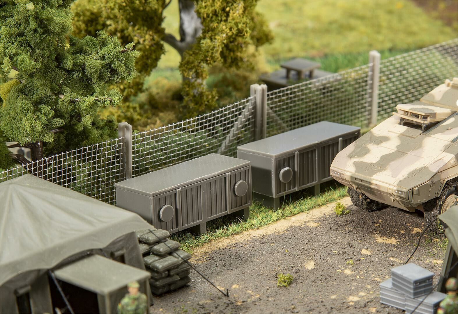 Faller 144073 HO規 2 Ammunition boxes 軍火箱 套件