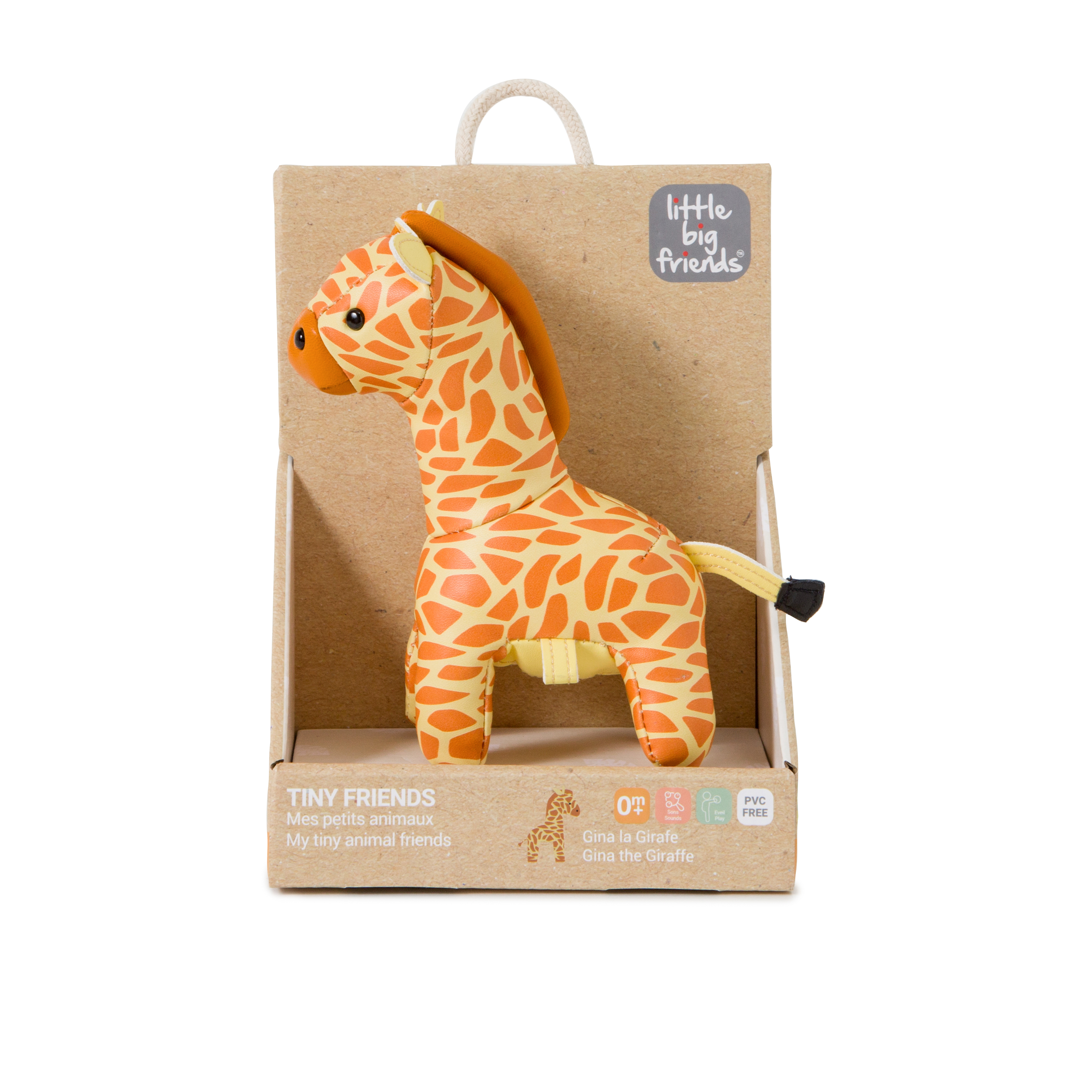 TINY FRIENDS - Girafe - Oeko-tex _Little Big Friends
