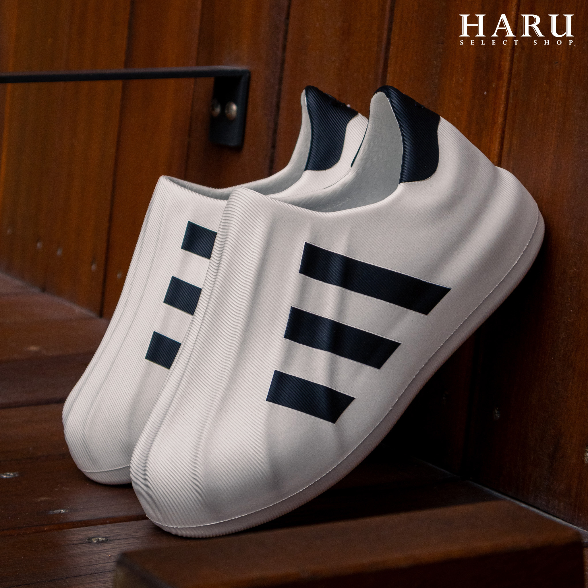 Adidas adiFOM Superstar 黑白 三線 貝殼鞋  廚師鞋 防水鞋 HQ8750 HQ8752