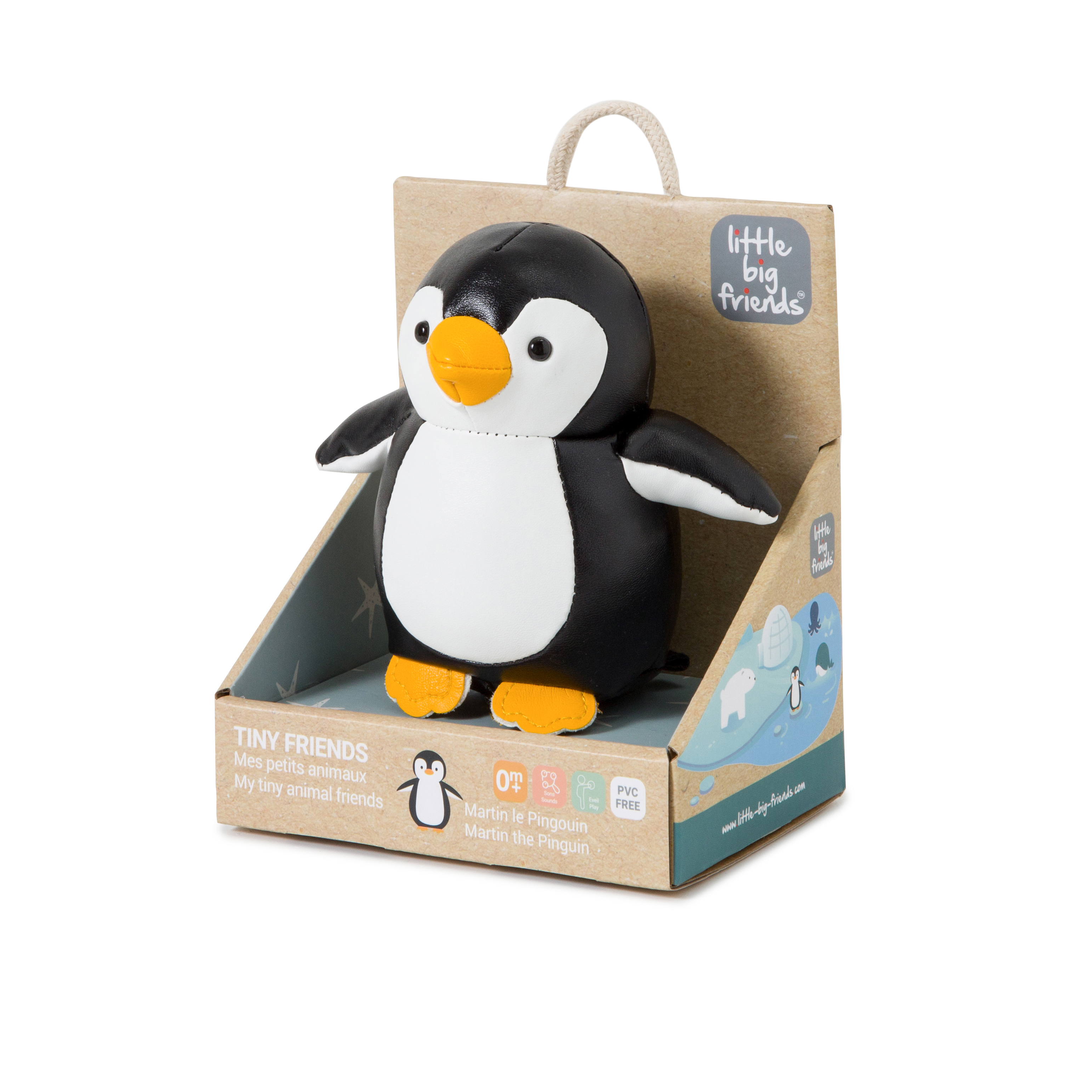 TINY FRIENDS - Pinguin - Oeko-tex_Little Big Friends