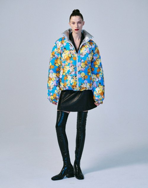 Mardi Mercredi OVERSIZED DOWN JACKET REVERSIBLE_SILVER