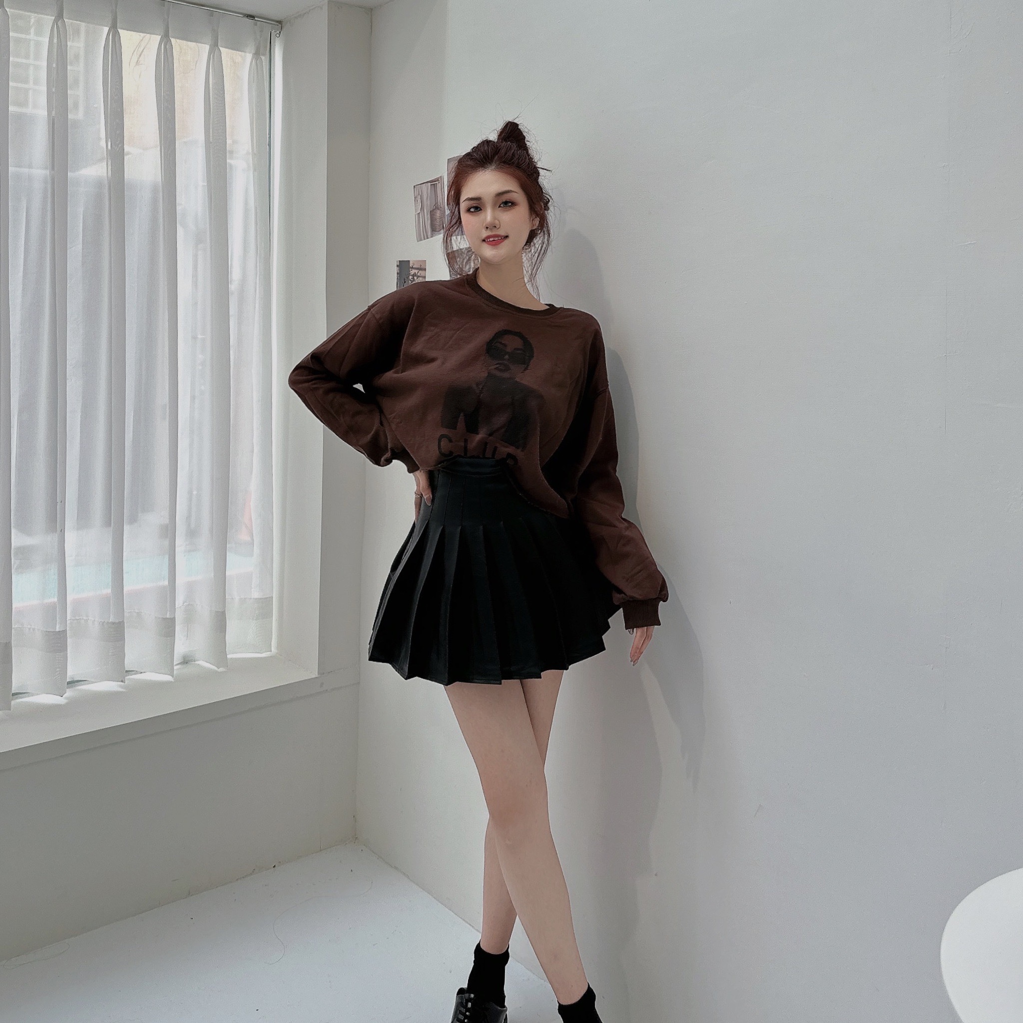 經典必備百褶皮裙/三色