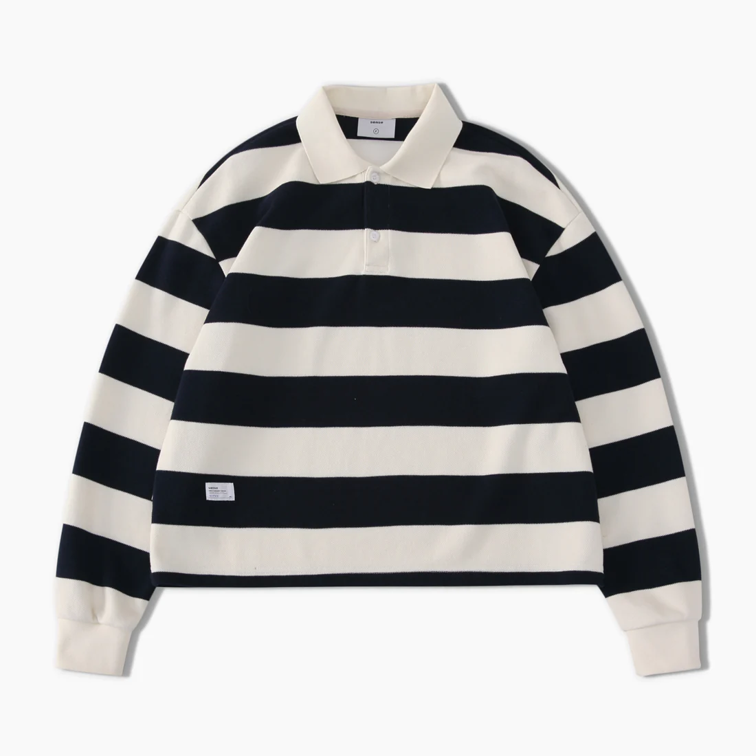 SENSE Long Sleeve Polo Tee