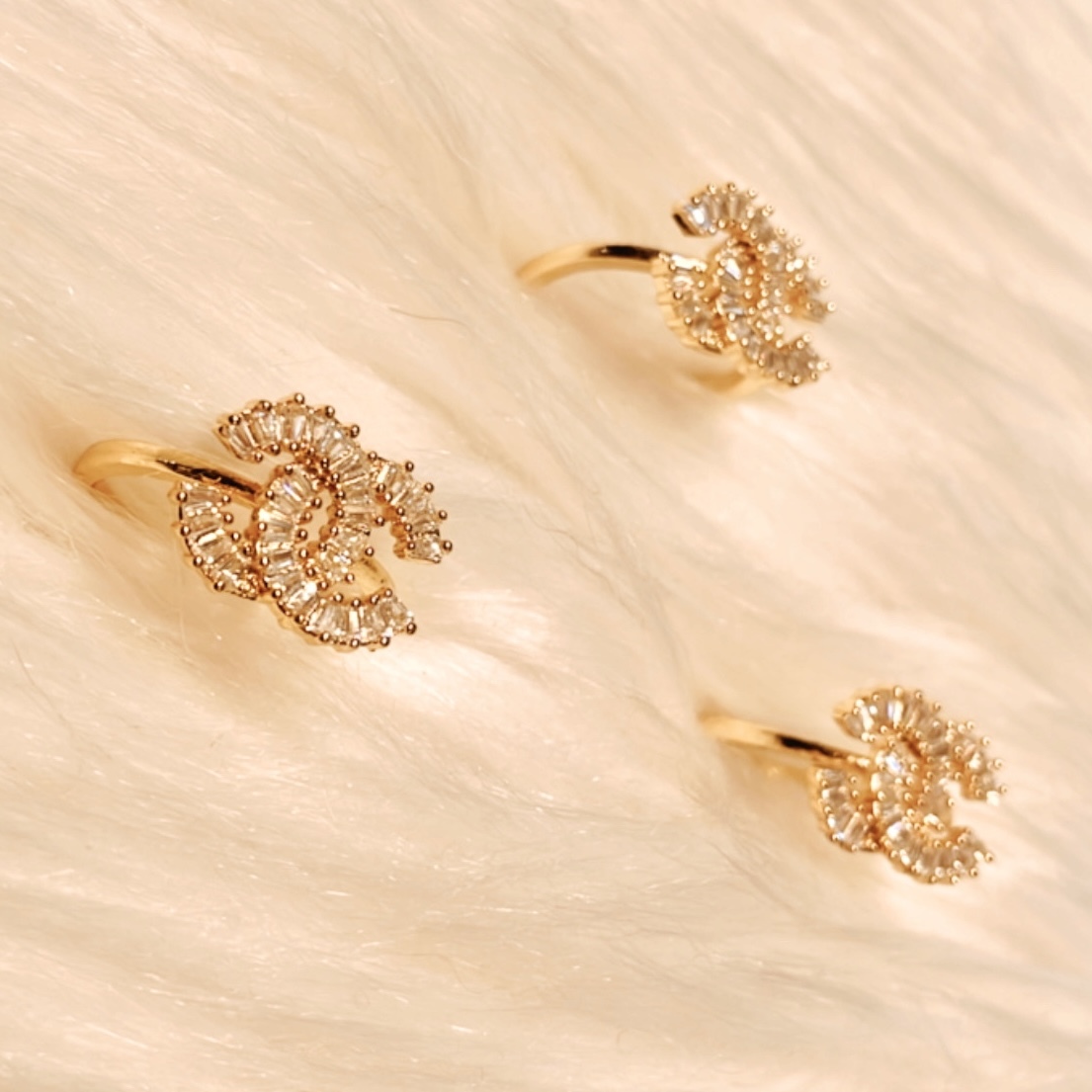 香奶奶 金鑽大雙c翻玩調節戒